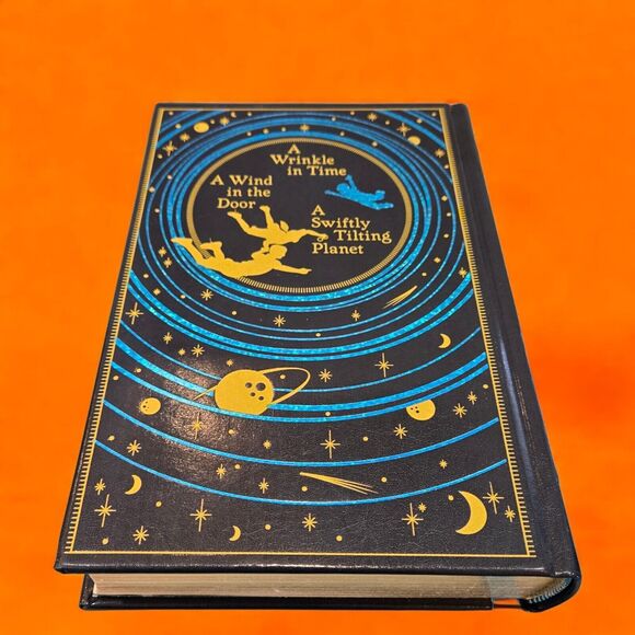 A Wrinkle in Time HC Trilogy Madeleine L'Engle Barnes & Noble Collectible -READ - Picture 6 of 16